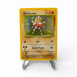 1999 Pokemon Hitmonchan Holo Base Set 71/102 EX - Image 1