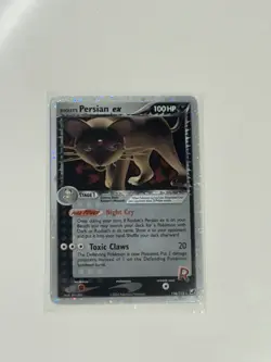 Pokemon TCG Rockets Persian ex 116/115 Unseen Forces Holo - Image 1