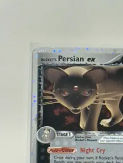 Pokemon TCG Rockets Persian ex 116/115 Unseen Forces Holo - Image 2