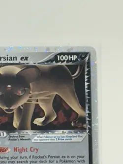Pokemon TCG Rockets Persian ex 116/115 Unseen Forces Holo - Image 3