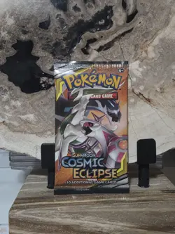 Pokemon Sun And Moon Cosmic Eclipse Booster Pack Factory Sealed - Image 1