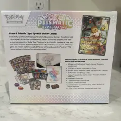 Pokemon Scarlet & Violet: Prismatic Evolutions Elite Trainer Box New Sealed ETB - Image 2