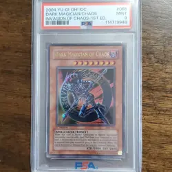 Konami Yu-Gi-Oh! Dark Magician of Chaos IOC-065 1st Ed Ultra Rare PSA 9 2004 - Image 1