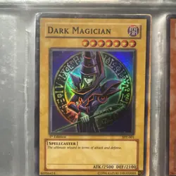 Dark Magician SYE-001 1st Edition Super Rare Lightly Played - Image 1