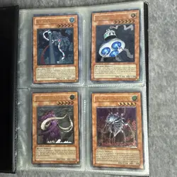 Small Yugioh Binder Collection Ultra Rares Time Wizard Dragon Magician - Image 1
