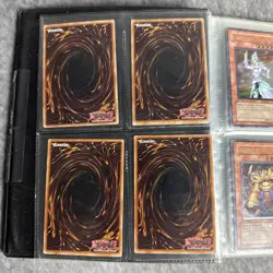 Small Yugioh Binder Collection Ultra Rares Time Wizard Dragon Magician - Image 2