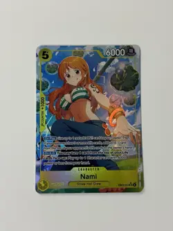 One Piece CCG Nami EB03-053 Alt Art SR - English - PACK FRESH NM - Image 1