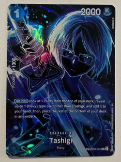 2025 One Piece Legacy of the Master Tashigi Special Alternate Art #OP06-050 - Image 1