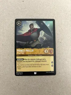 Disney Lorcana - The First Chapter - Prince Phillip 16/204 - Cold Foil Holo NM - Image 1