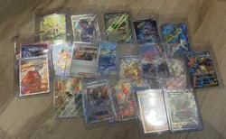 40 Rare Pokemon Card Bundle IR, EX , Golds, Trainers - Destined / Mega + - Image 2
