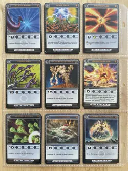 Chaotic Cards DoP Lot of 36 1st Ed Rares - Image 2