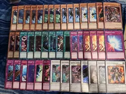 Yugioh 45 Card Blackwing Deck Core Time Wizard Edison Format Shura Blizzard - Image 1
