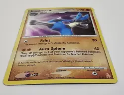 Pokemon Lucario LV.30 Holo Rare Card Space-Time Creation DPBP#506 LP - Image 2