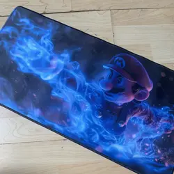 Mario Rubber Playmat Play Mat For Tcg Trading Card Game Gaming Mouse Pad - Image 1