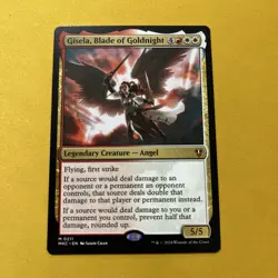 MTG - Gisela, Blade of Goldnight - Murders at Karlov Manor Commander near mint - Image 1