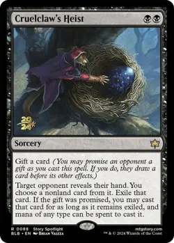 Cruelclaw's Heist - Foil - Prerelease Promo Light Play, English Magic the Gather - Image 1