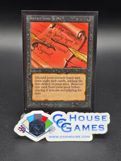 Contract from Below - Collector's Edition CE Beta Reprint NM/Mint *CCGHouse* #WM - Image 1