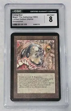 MTG Alpha Living Wall LEA graded CGC 8 - Image 1