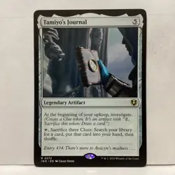 MTG Tamiyo's Journal Magic: The Gathering Innistrad Remastered Rare #0272 - Image 1