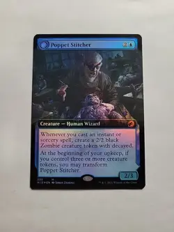 MTG - Poppet Stitcher (Extended Art) MID Foil Mythic #339 - Image 1