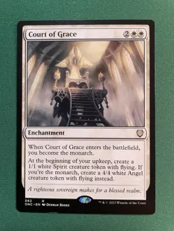MTG Court of Grace ** Phyrexia: All Will Be One Commander ** English (NM) - Image 1