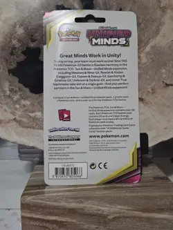 Pokemon Sun And Moon Unified Minds Coin Blister Pack Factory Sealed - Image 2