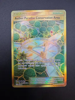 Pokemon Card - Aether Paradise Conservation Area Hidden Fates SV87/SV94 Full Art - Image 4