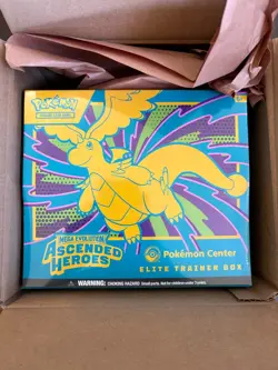 ASCENDED HEROES POKEMON CENTER PC EXCLUSIVE ETB POKEMON TCG SEALED / NEW IN HAND - Image 1