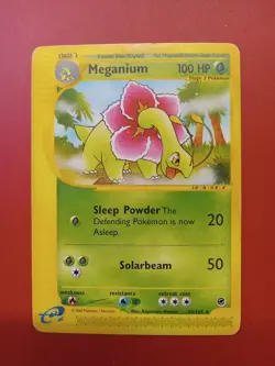 Pokemon Meganium Expedition 53/165 Rare Non Holo MP Free Ship!! - Image 1