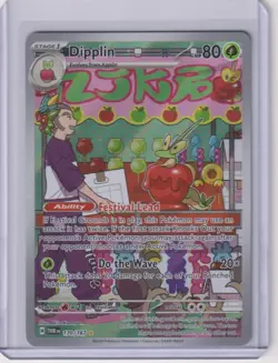 Dipplin 170/167 Illustration Rare Twilight Masquerade Pokemon NM/M - Image 1