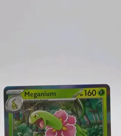 Pokemon Mega Evolution Promos Meganium Stamped Prerelease Promo - Image 5