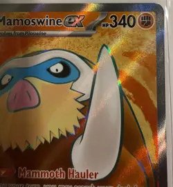 Mamoswine EX 174/159 Ultra Rare Journey Together Pokemon Near Mint - Image 3