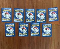 Pokemon TCG Team Rocket Unlimited Dark Lot of 9 cards - Most NM - Image 2