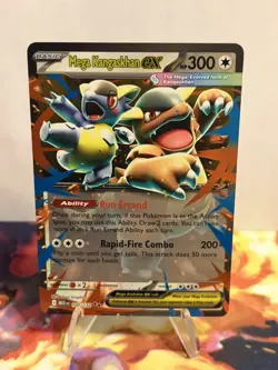 Pokemon TCG Mega Evolution Mega Kangaskhan EX 104/132 Double Rare MINT - Image 2