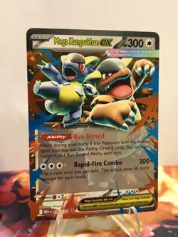 Pokemon TCG Mega Evolution Mega Kangaskhan EX 104/132 Double Rare MINT - Image 3
