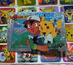 Pokemon Charizard Vintage Pocket Monsters Vending HOLO Prism Sticker 99 Nintendo - Image 1