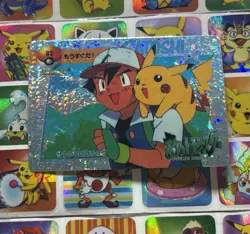 Pokemon Charizard Vintage Pocket Monsters Vending HOLO Prism Sticker 99 Nintendo - Image 2