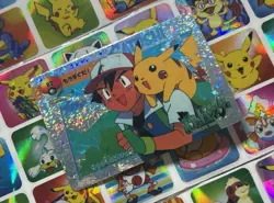 Pokemon Charizard Vintage Pocket Monsters Vending HOLO Prism Sticker 99 Nintendo - Image 4