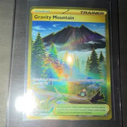 Pokemon Gravity Mountain 250/191 Surging Sparks Trainer Hyper Rare Holo -30 HP - Image 1