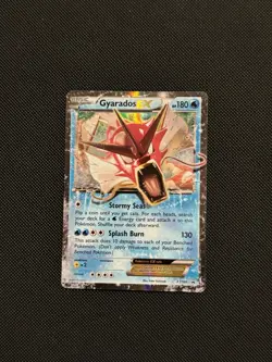 2016 Pokemon XY Black Star Promo Gyarados Ex XY106 Lightly Played - Image 1