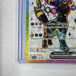 Pokemon Umbreon EX #176 Black Star Promo-Prismatic Evolutions-MINT - Image 2