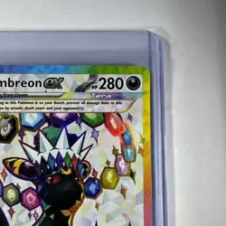 Pokemon Umbreon EX #176 Black Star Promo-Prismatic Evolutions-MINT - Image 4