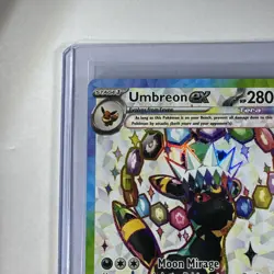 Pokemon Umbreon EX #176 Black Star Promo-Prismatic Evolutions-MINT - Image 5