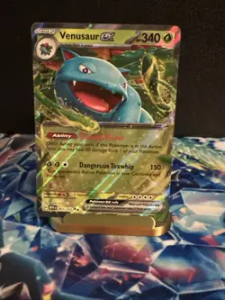Venusaur ex 003/165 Sv: Scarlet & Violet 151 Holo Near Mint NM Pokemon TCG - Image 1