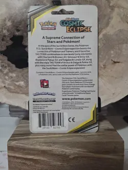Pokemon Sun And Moon Cosmic Eclipse Coin Promo Blister Pack Factory Sealed - Image 2