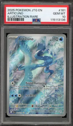 Pokemon Articuno Journey Together Illustration Rare #161 PSA 10 Gem Mint - Image 1