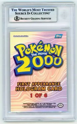 Pokemon 2000 Movie First Appearance Holograms #1 Lugia BGS 8.5 HIGH SUBGRADES - Image 2