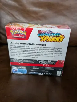 Surging Sparks Scarlet Violet Pokemon Tcg Booster Box New Sealed - See Photos - Image 3
