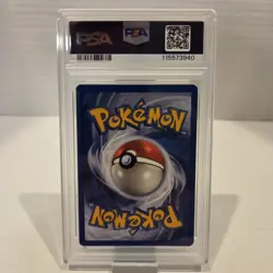 1999 POKEMON BASE SET #12 NINETALES-HOLO PSA 5 - Image 3