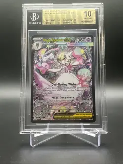 Pokemon Mega Gardevoir EX 178/132 Mega Evolution SIR BGS Pristine 10 - Image 1